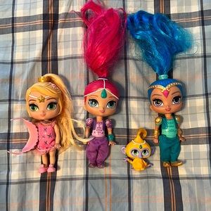 Shimmer and Shine Set of Dolls